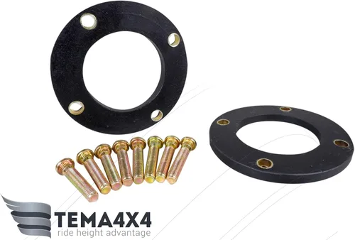 Vista 3 de Espaciadores de puntal delantero de 0.394 in compatibles con Toyota Land Cruiser serie 200 Land Cruiser serie 300 Sequoia 2007-2022 Tundra