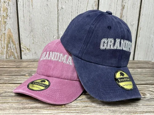 Vista 23 de Sombreros bordados para tío tía, abuelo, abuela, mamá, mini