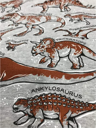 Vista 12 de Dinosaur Species Camiseta con cuello en V para fiesta de cumpleaños de Dino Mom para mujer