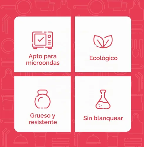 Vista 4 de GUSTO Platos de papel kraft resistentes de 7 pulgadas, 125 unidades, platos de caña de azúcar desechables 100% compostables y biodegradables, marrón