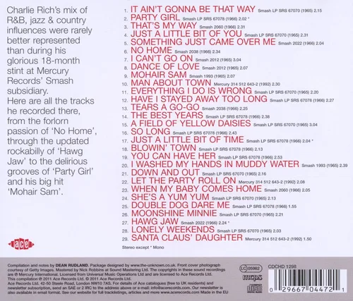 Vista 2 de It Aint Gonna Be That Way Compl Smash Sessions