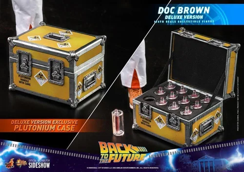 Vista 6 de Hot Toys Doc Brown - Deluxe Regreso al futuro