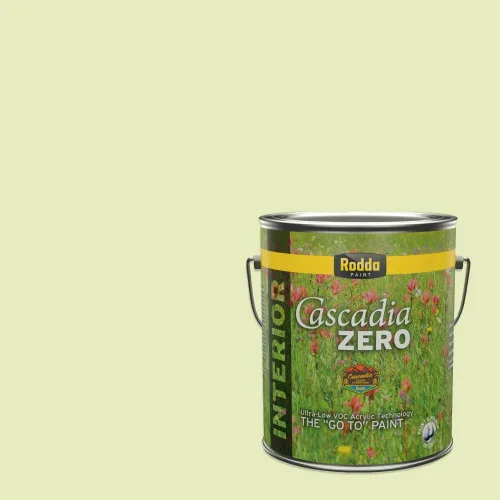 Vista 95 de Rodda Paint CASCADIA XL - Pintura satinada exterior e imprimación en uno, cuarto de galón, banderín para bebé