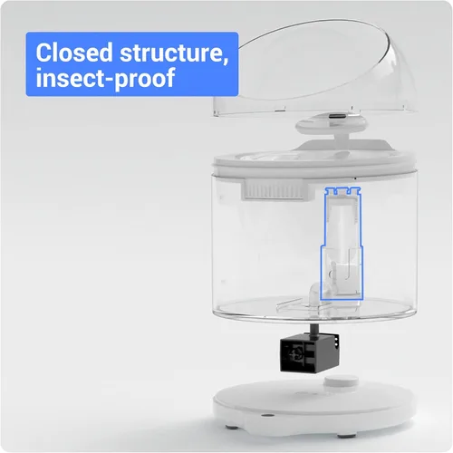 Vista 3 de CATLINK Fuente de agua para gatos, filtro de ultrafiltración compatible con fuente de agua CATLINK Pure 2, filtros de repuesto para dispensadores