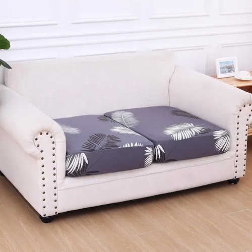 Vista 7 de hyha Fundas de cojín para sofá de exterior con estampado, fundas lavables para sofá de flores para muebles de patio al aire libre, funda de asiento