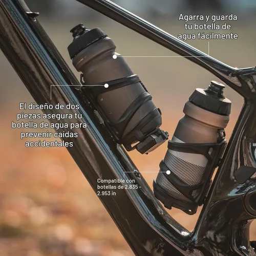 Vista 7 de Topeak DualSide Cage Pro with Optional Toolbox