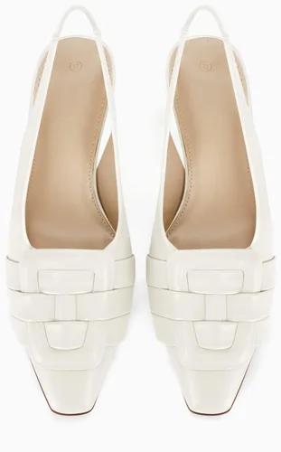 Vista 5 de Zapatos de vestir con tacón bajo y puntera cerrada para mujer, zapatos de vestir sexy y elegantes para boda y oficina