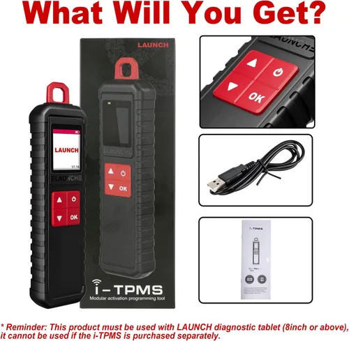 Vista 2 de LAUNCH X431 i-TPMS (Actualización de TS Gun) Detector de Presión de Neumáticos TPMS, Activar/Reaprender, Herramienta de Diagnóstico TPMS Compatible