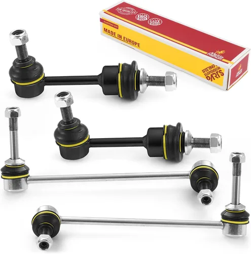 Vista 25 de Metrix Premium Chassis Parts - Kit de 4 piezas de barra estabilizadora delantera y trasera con enlace de extremo de barra estabilizadora para Ford