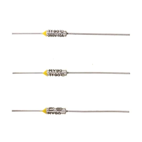Vista 13 de Fusible térmico de temperatura metálica RY65 149.0 °F 149 ℉ 10A 250V 10 piezas