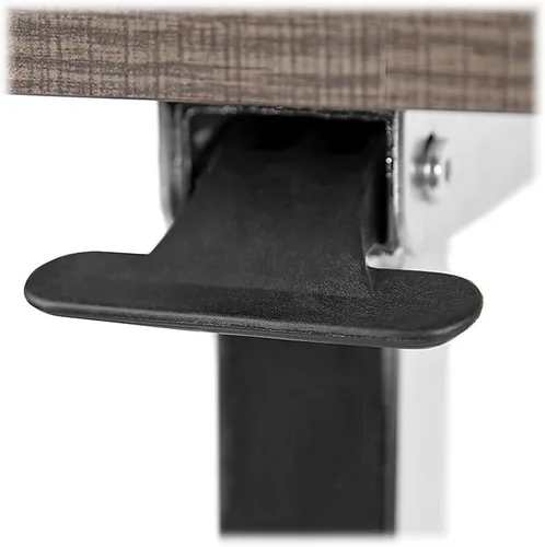 Vista 6 de Flash Furniture Fenwick - Mesa ajustable con ruedas para el hogar y el hospital