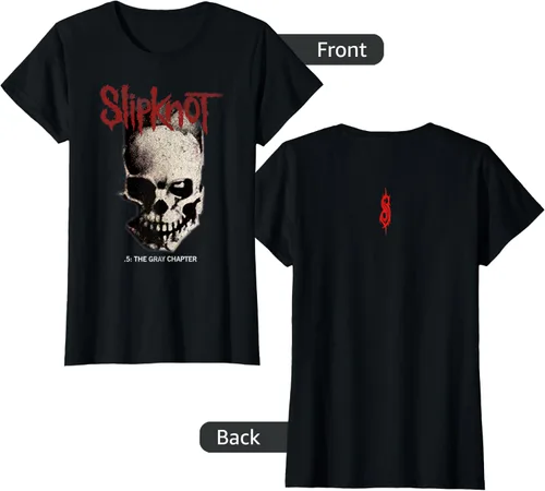 Vista 131 de Slipknot Tribal Calavera playera, niños 12, Rojo