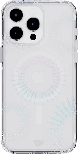Vista 13 de Tech21 Evo Sparkle - Funda para iPhone 16e y 15, compatible con MagSafe, funda de protección contra impactos, color lunar