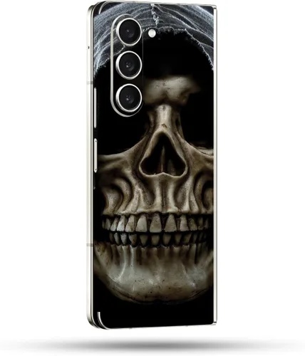 Vista 85 de MightySkins Skin compatible con Samsung Galaxy Z Fold 5 - Puppy Fall Funda protectora de vinilo duradera y única Fácil de aplicar, quitar