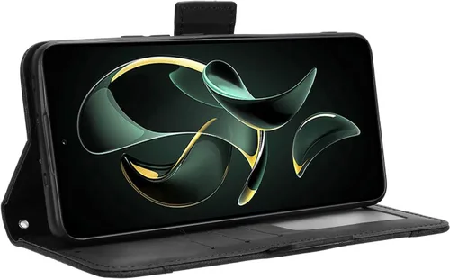 Vista 2 de Funda compatible con Nothing Phone 1, tarjetero de piel sintética, compatible con Nothing Phone 1, cierre magnético, protección para teléfono