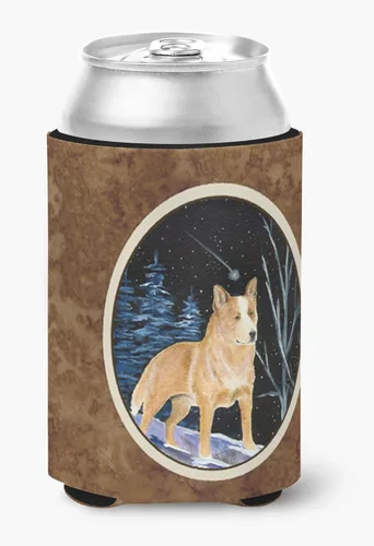 Vista 41 de Caroline's Treasures SS8447CC Starry Night English Bulldog - Enfriador para latas o botellas, lavable, funda plegable con aislamiento para bebidas