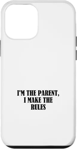 Vista 16 de I'm the parent, I make the rules Case for iPhone 16