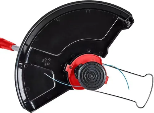 Vista 3 de 2 paquetes de 0.065 pulgadas 7 lados línea de recortadora de cuerda 2 carretes para Harbor Freight 20115E-B Bauer con cable 5.5 amperios 15 pulgadas