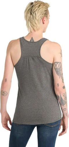 Vista 2 de District Women’s V.I.T. Racerback Tank - Stylish Casual Sleeveless Top, Basic Undershirt, Soft & Lightweight Fabric Gris (Grey Frost)