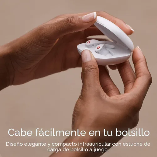 Vista 6 de Beats Fit Pro Auriculares Intrauditivos Inalámbricos Bluetooth Verdaderamente Inalámbricos con Cancelación de Ruido - Blanco (Renovado)