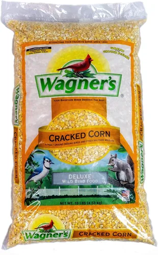 Vista 5 de Wagner's 62006 Mezcla de 20 libras del medio oeste y 18542 alimento para pájaros silvestres de maíz agrietado de 10 libras