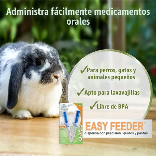 Vista 5 de Four Paws Jeringa de alimentación para mascotas Healthy Promise Easy Feeder