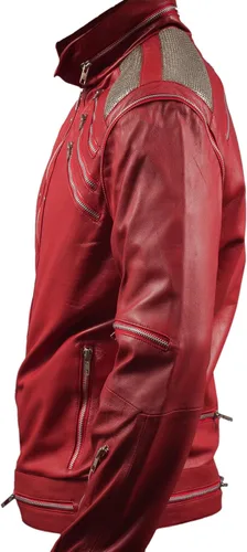 Vista 6 de F&H Michael Jackson Beat It - Chaqueta de piel auténtica para niños