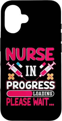 Vista 32 de Nurse is Loading Please Wait Case for iPhone 17