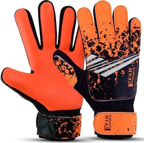 Vista 11 de Guantes de portero de fútbol para niños y jóvenes, guantes de portero de fútbol con agarres fuertes