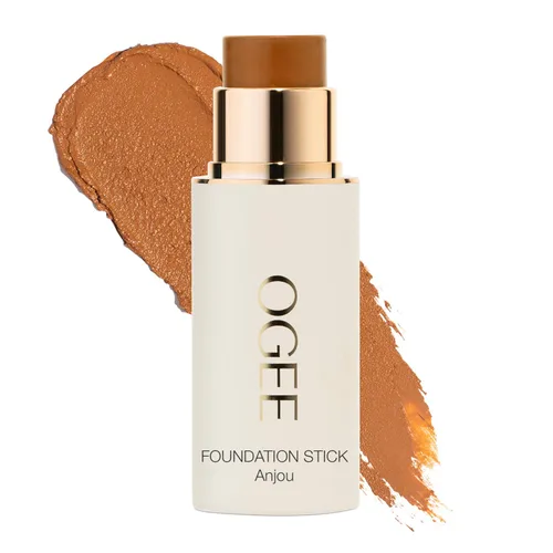 Vista 23 de Ogee Sculpted Complexion Foundation Stick (Juniper 3.25 W - Bronceado claro medio, matices olivas) Maquillaje de base de cobertura completa