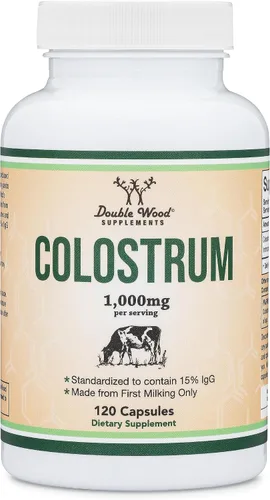 Vista 7 de Suplemento de calostro 120 cápsulas, 1,000 mg por porción