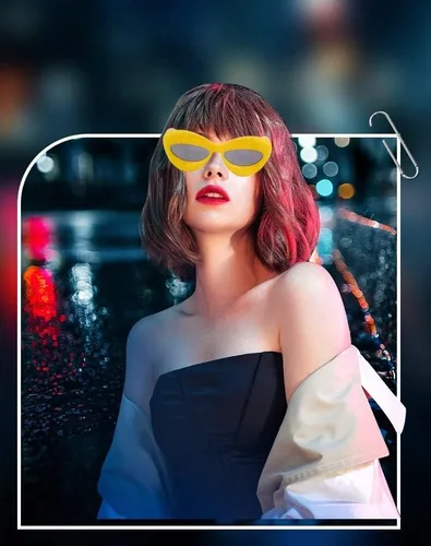 Vista 6 de Paquete de 3 lentes de sol Y2K de gran tamaño con montura gruesa para mujeres y hombres, UV400 grandes