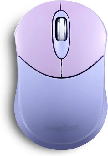 Vista 14 de Perixx PERIMICE-802B - Mouse inalámbrico Bluetooth, diseño portátil para Windows, iOS y tabletas Android, goma negra