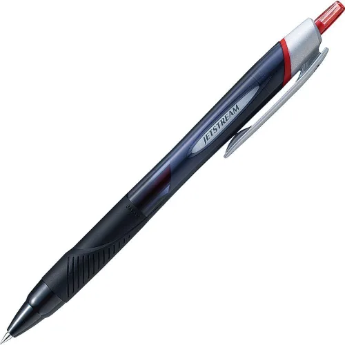 Vista 8 de Uni Jetstream - Bolígrafo estándar, 0.015 in, tinta negra, cuerpo negro