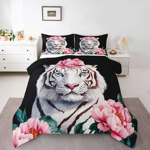 Vista 6 de Erosebridal Yoga Gifts Comforter Set for Kids Boys Girls Yoga Chakras Bedding Sun and Moon Duvet Set Boho Tribal Comforter Twin with 1 Pillowcase