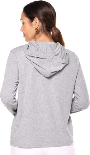 Vista 18 de Sudadera con capucha para la costa, de Coolibar, para mujer, UPF 50+, protege del sol