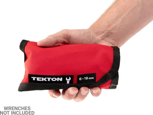 Vista 4 de TEKTON OTP21206 - Funda para llave combinada (14 herramientas de 0.236-0.748 in) Fabricado en Estados Unidos
