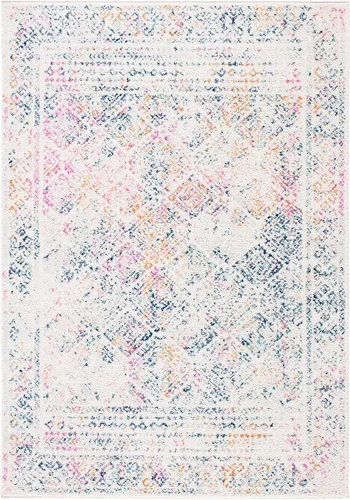 Vista 171 de Safavieh - Alfombra decorativa de la colección Tulum, modelo TUL264F, estilo marroquí, bohemio y desgastado, no suelta pelusa, para sala, vestíbulo