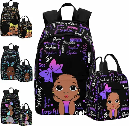 Vista 166 de Texto personalizado Elefante desgaste gafas mochila mochila mochila casual Daypack bolsa para mamá niñas, color86-4, Mochilas Daypack