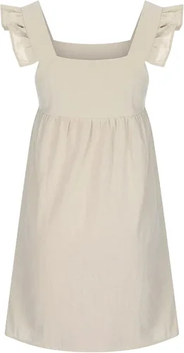 Vista 7 de Vestidos de verano para mujer vestido de corte entallado lindo vestido corto sin mangas cuello cuadrado vestido alto hasta la rodilla