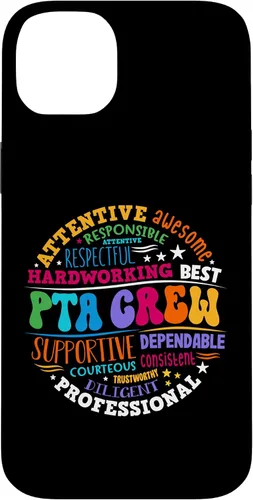 Vista 15 de iPhone 16 Parents Teacher Association Team Supporter PTA Crew Case