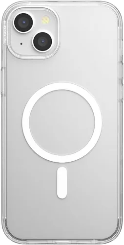Vista 6 de PopSockets Funda para iPhone 15 con MagSafe, transparente