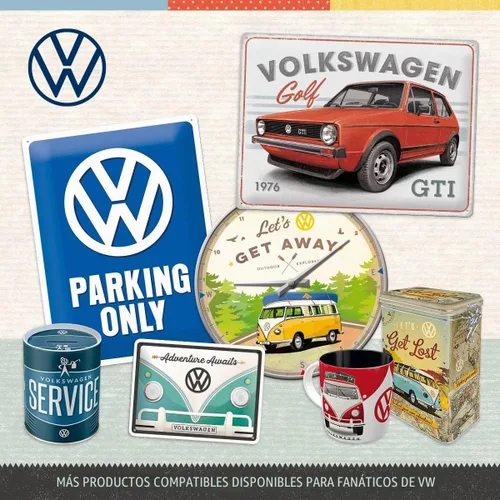 Vista 4 de Nostalgic-Art Taza de café retro, 11.2 oz, VW - The Original Ride - Idea de regalo de VW Bus, producto oficial de licencia (OLP), taza de cerámica