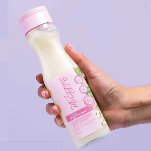 Vista 2 de Paquete de 2 para Cabellos Milagros Biorepolarizador Capilar Milagros 15.2oz + Champú Magia Capilar [15.2 fl oz] Mascarilla Capilar Cuidado