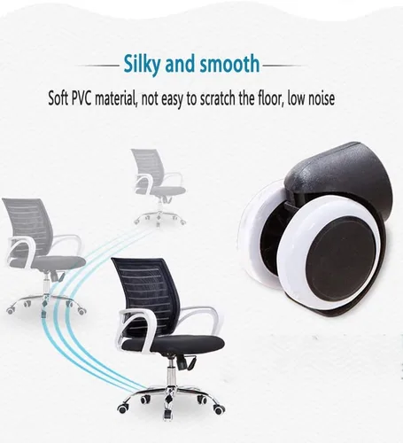 Vista 7 de Ergonomic Black Office Chair with Adjustable High Back, Breathable Mesh, Lumbar Support, Flip-up Armrests, Swivel Design for Comfortable Home/Office