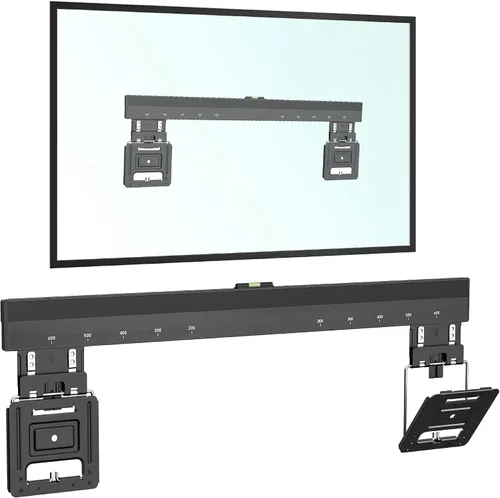 Vista 10 de ynVISION.DESIGN - Soporte de pared para TV ultra delgado para la mayoría de televisores de 32 a 65 pulgadas, compatible con televisores de marco