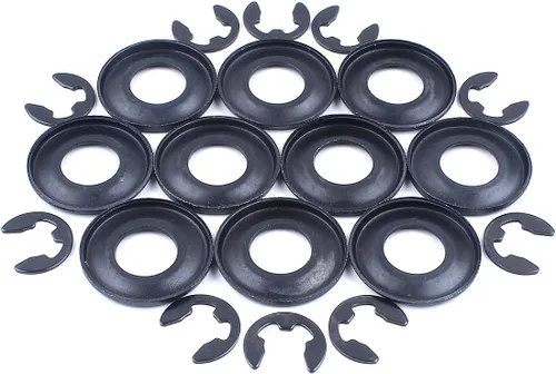 Vista 5 de Juego de 10 arandelas de embrague E-Clip para motosierra Husqvarna 362 365 371 372 385 390 570 575 576 XP motosierra #503 75 24-01/503 27 21-01