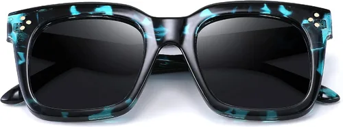 Vista 3 de FEISEDY Gafas de sol vintage de mariposa para mujer, diseño de lujo, cuadrado, degradado, B2486
