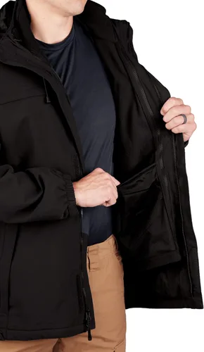 Vista 3 de Propper Chaqueta de parka rígida 3 en 1 para hombre Negro