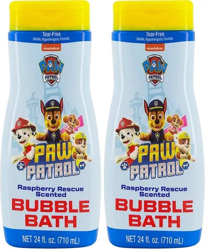 Vista 8 de Paw Patrol Baño de burbujas 24 onzas Raspberry Rescue (24.0 fl oz)